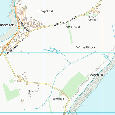 UK Topographic Maps Highland (NH98) digital map