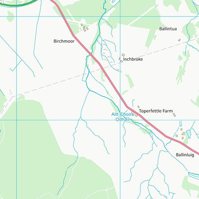 UK Topographic Maps Highland (NJ02) digital map