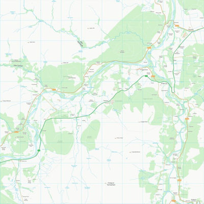 UK Topographic Maps Highland (NJ13) digital map