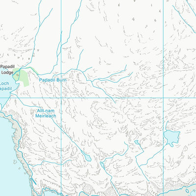 UK Topographic Maps Highland (NM39) digital map