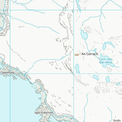 UK Topographic Maps Highland (NM48) digital map