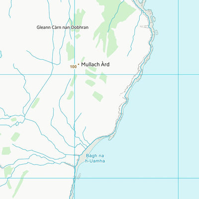 UK Topographic Maps Highland (NM49) digital map