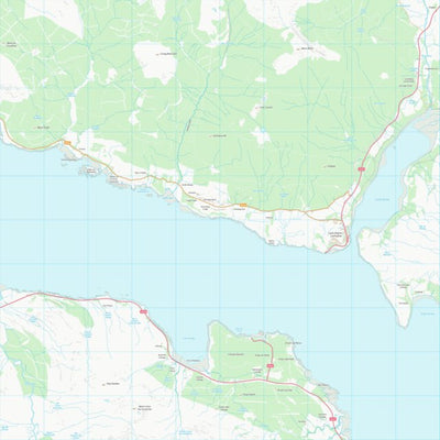 UK Topographic Maps Highland (NM64) digital map