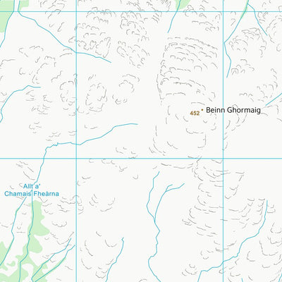 UK Topographic Maps Highland (NM65) digital map