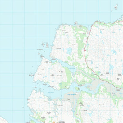 UK Topographic Maps Highland (NM67) digital map