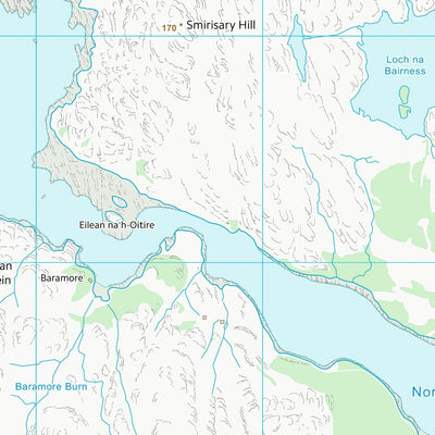 UK Topographic Maps Highland (NM67) digital map