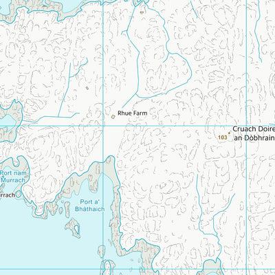 UK Topographic Maps Highland (NM68) digital map