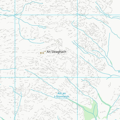 UK Topographic Maps Highland (NM74) digital map