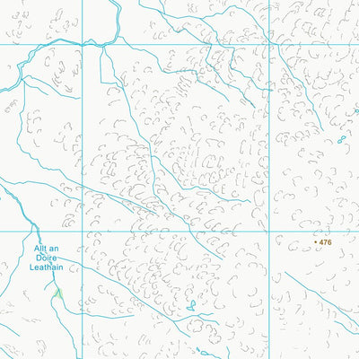UK Topographic Maps Highland (NM75) digital map