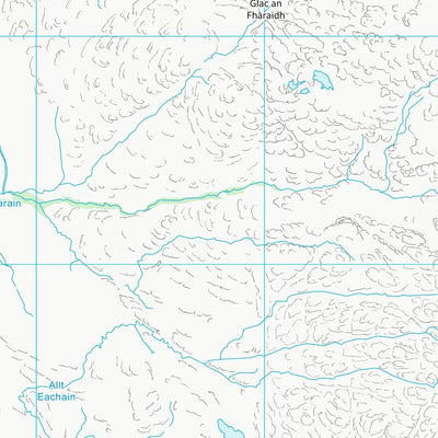UK Topographic Maps Highland (NM76) digital map