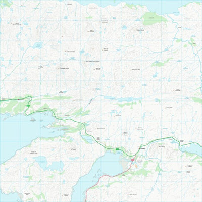 UK Topographic Maps Highland (NM78) digital map