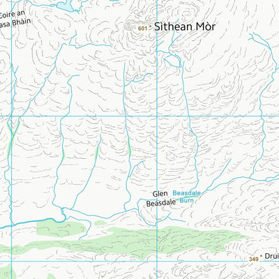 UK Topographic Maps Highland (NM78) digital map