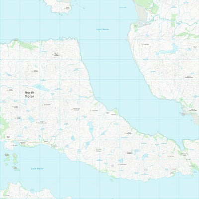 UK Topographic Maps Highland (NM79) digital map