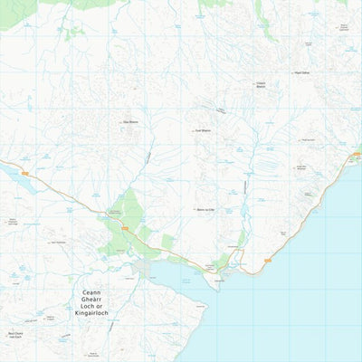 UK Topographic Maps Highland (NM85) digital map