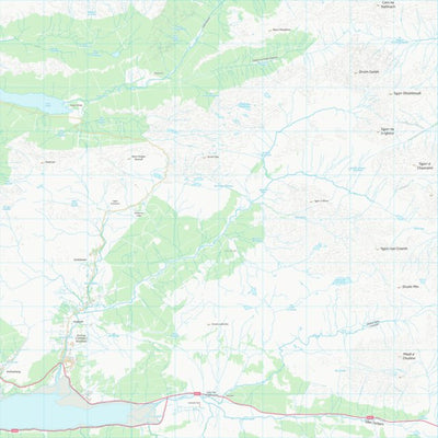 UK Topographic Maps Highland (NM86) digital map