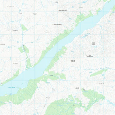UK Topographic Maps Highland (NM87) digital map
