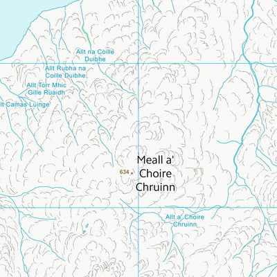 UK Topographic Maps Highland (NM87) digital map