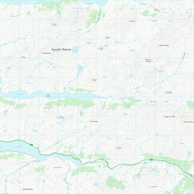 UK Topographic Maps Highland (NM88) digital map