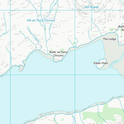 UK Topographic Maps Highland (NM89) digital map