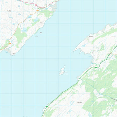 UK Topographic Maps Highland (NM95) digital map
