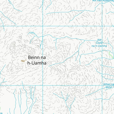 UK Topographic Maps Highland (NM96) digital map