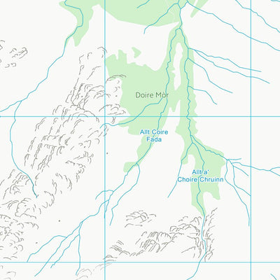 UK Topographic Maps Highland (NM97) digital map