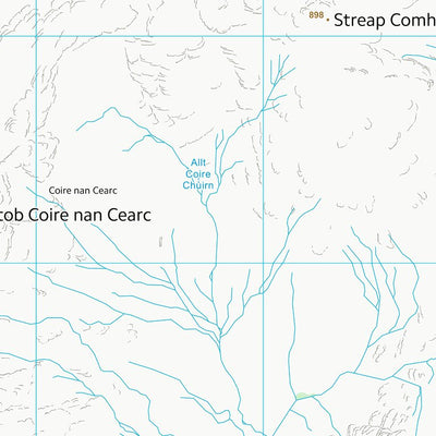 UK Topographic Maps Highland (NM98) digital map