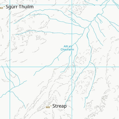 UK Topographic Maps Highland (NM98) digital map