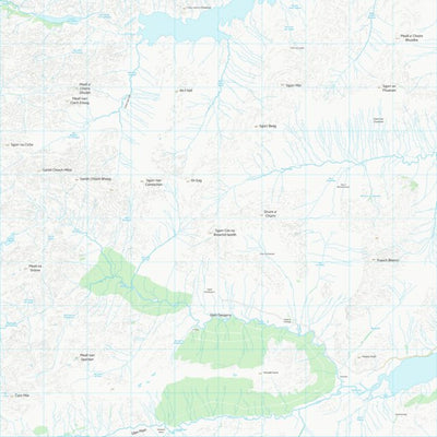 UK Topographic Maps Highland (NM99) digital map