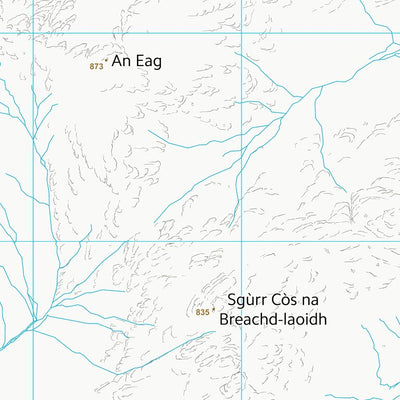 UK Topographic Maps Highland (NM99) digital map