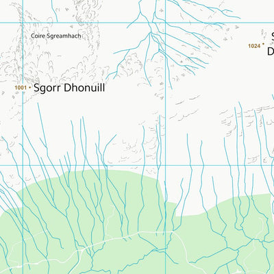 UK Topographic Maps Highland (NN05) digital map