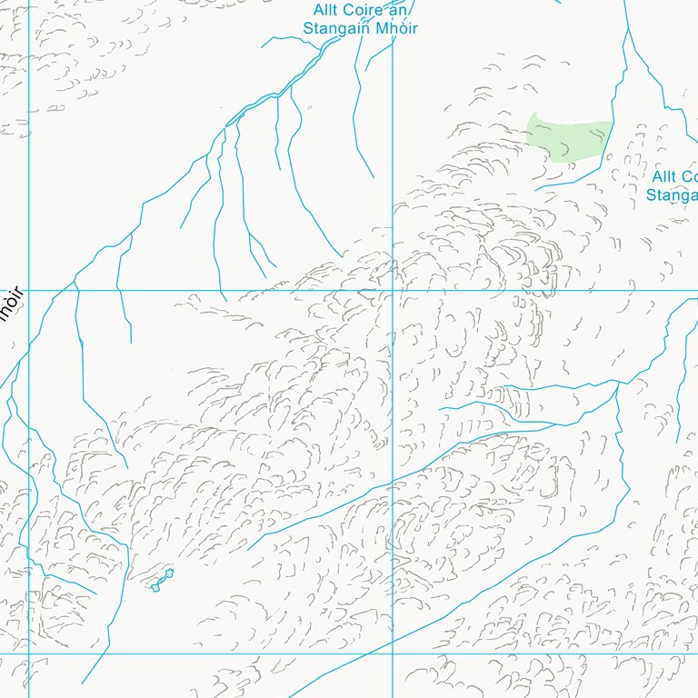 Postnet Highland Ridge Map Highland (NN09) Map by UK Topographic Maps | Avenza Maps