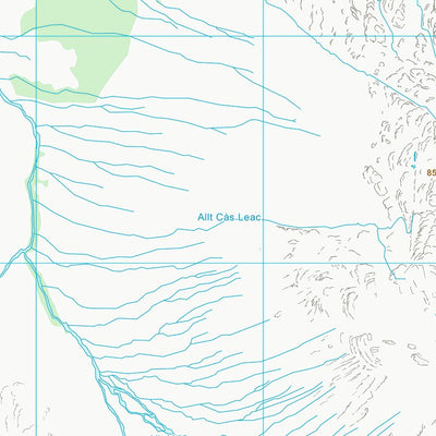 UK Topographic Maps Highland (NN14) digital map