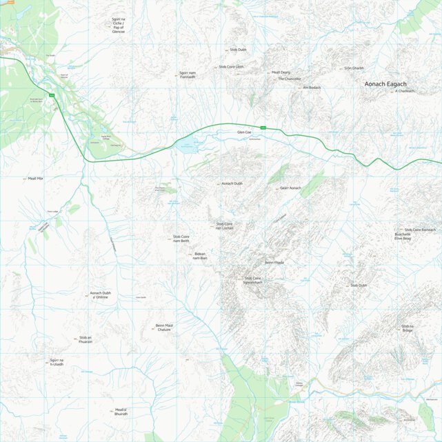 Postnet Highland Ridge Map Highland (NN15) Map by UK Topographic Maps | Avenza Maps