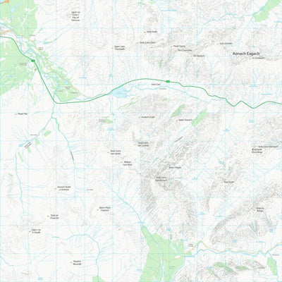 UK Topographic Maps Highland (NN15) digital map