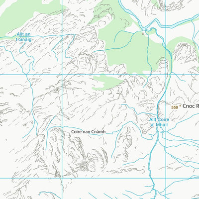 UK Topographic Maps Highland (NN16) digital map