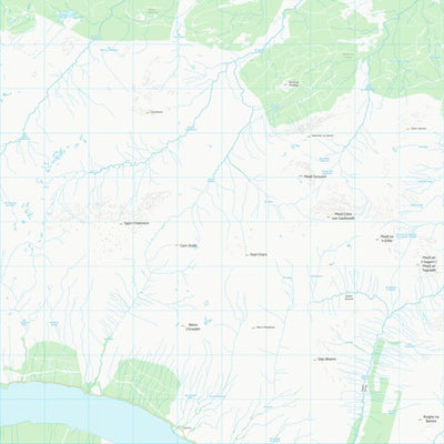 UK Topographic Maps Highland (NN19) digital map