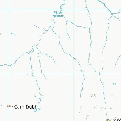 UK Topographic Maps Highland (NN19) digital map