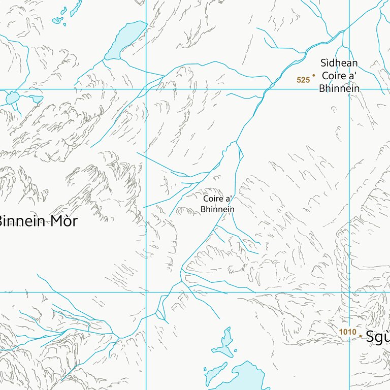Postnet Highland Ridge Map Highland (NN26) Map by UK Topographic Maps | Avenza Maps