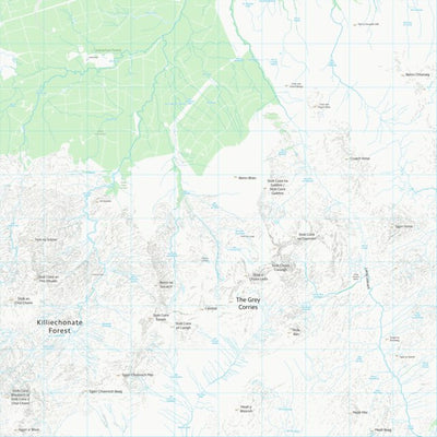 UK Topographic Maps Highland (NN27) digital map