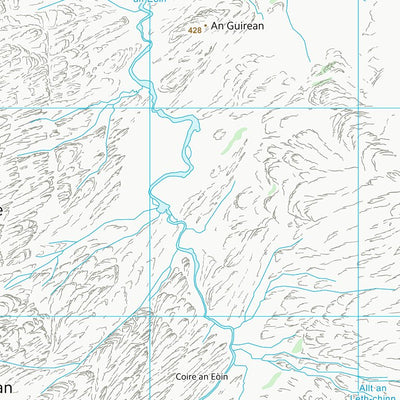 UK Topographic Maps Highland (NN27) digital map
