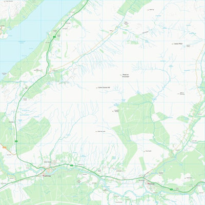 UK Topographic Maps Highland (NN28) digital map