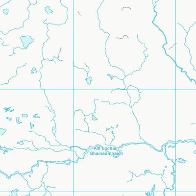 UK Topographic Maps Highland (NN35) digital map