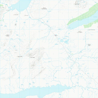 UK Topographic Maps Highland (NN36) digital map