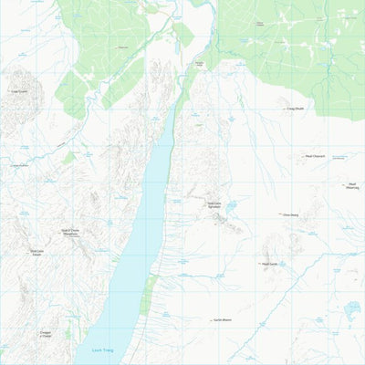 UK Topographic Maps Highland (NN37) digital map