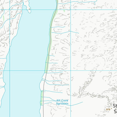 UK Topographic Maps Highland (NN37) digital map