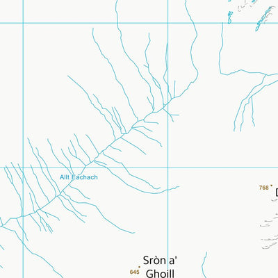 UK Topographic Maps Highland (NN39) digital map