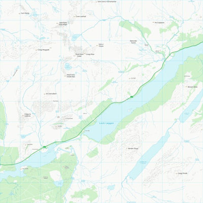 UK Topographic Maps Highland (NN48) digital map