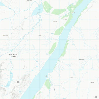 UK Topographic Maps Highland (NN57) digital map