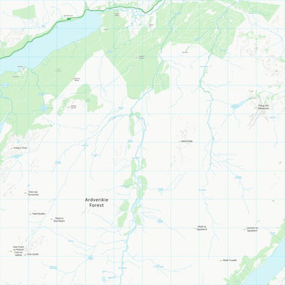 UK Topographic Maps Highland (NN58) digital map